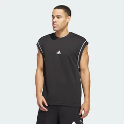 Canotta da basket All-World Sleeveless M Black / Black