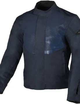 Giacca Moto Dromico Dark Blu taglia M - Macna - FashionsVida