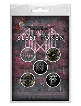 Button - Even In Arcadia - multicolor - Lizenziertes Merchandise! - None - unisex - Sleep Token - FashionsVida