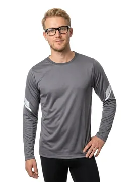 T-shirt à Manches Longues Customized 22281 Stone Grey L - MASCOT - FashionsVida