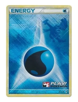 Pokemon Call of Legends 90/95 Water Energy (Play League Promo) - Pokémon - FashionsVida