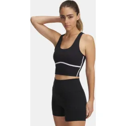 Camiseta de mujer Meridian Piped Crop Tank