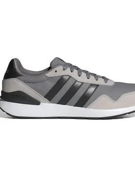 Baskets Run 60s 4.0 Grey Three / Core Black / Grey Two EU 46 2/3 - Adidas - FashionsVida