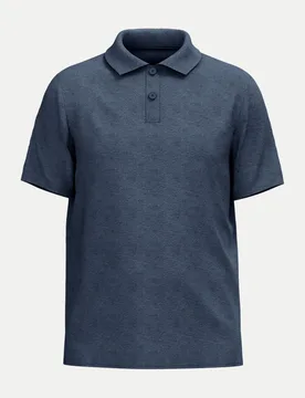 Fynch-Hatton Polo Terry Blau L - Fynch-Hatton - FashionsVida