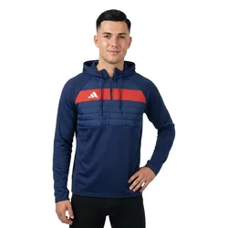 Sweat à Capuche Tiro 25 Essentials Winterized Training Team Navy Blue 2 / Red / White L