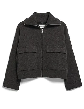 Giacca da donna Cotton-Wool Knit grigio M - Armedangels - FashionsVida