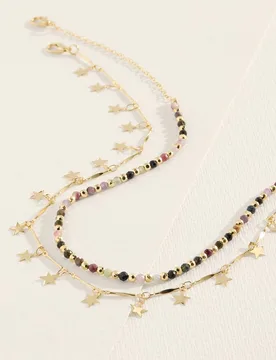 Pack Collares turmalina de mujer - Green Coast - FashionsVida