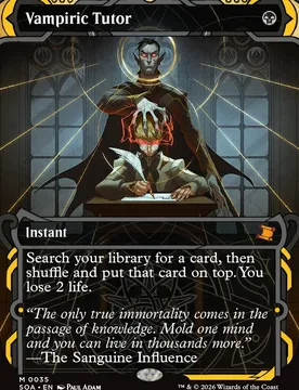 Vampiric Tutor (Mystical Archive Foil) Secrets of Strixhaven Mystical Archive - Magic: The Gathering - FashionsVida