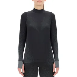 Maglietta A Maniche Lunghe Exceleration Black / Cloud XS