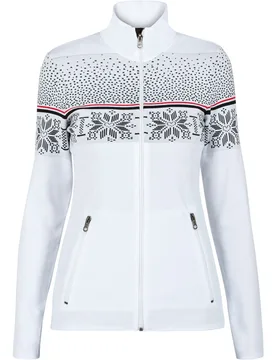 Lady full zip forro polar mujer Blanco (S) - Ch3 - FashionsVida