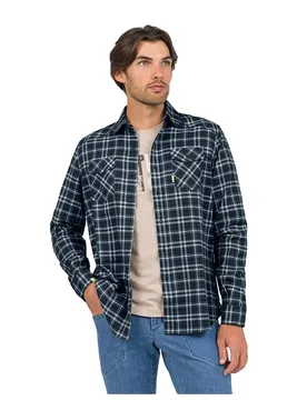 Chemise à Manches Longues Martora Winter Carbon / Dark Slate / Ill Blue L - karpos - FashionsVida