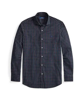 Camisa de corte estándar azul oscuro S - Ralph Lauren - FashionsVida