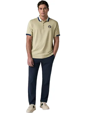 Polo Striped Rib Collar Legacy, beige xxl - Callaway - FashionsVida