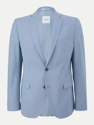 BLACK LABEL Slim-Fit Baukasten Sakko Blau 48