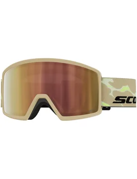Masque de ski photochromique - Neo Ls Mojave Beige Amp Ls Cinnamon Chrome S1-3 en Silicone - Scott - FashionsVida