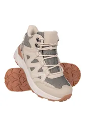 Trail Blazer Womens Waterproof Walking Boots - Beige