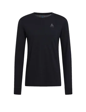 Herren Shirt Merino 200 nero XXL - Odlo - FashionsVida