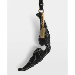 Zadig & Voltaire - Llavero de mujer con alas monogramadas y charm de mechero