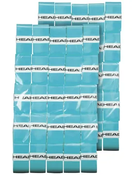 Prime Tour Clear Polybag Tennis Overgrip 50 Units Black One Size - Head Racket - FashionsVida
