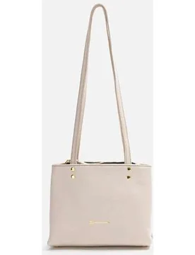 Bolso de hombro mediano de piel robin con cierre cremallera - Mercules - FashionsVida