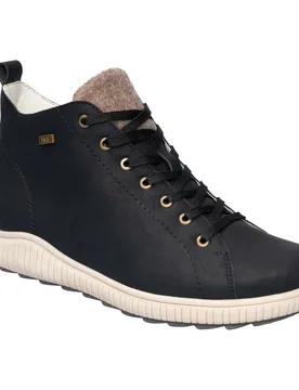Wärme-Knöchelsneaker mit Wolle "Sabine" schwarz 39 Damen - wonderwalk - FashionsVida
