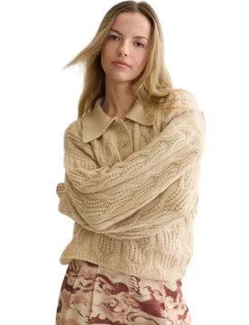 Maglione U9b01777t Shifting Sand S - Scotch & Soda - FashionsVida