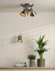 Rufus Metal Spotlight Wall Light Silver