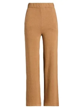 Pantalones Mujer Camel L,M,S,XL Mujer - 120% Lino - FashionsVida