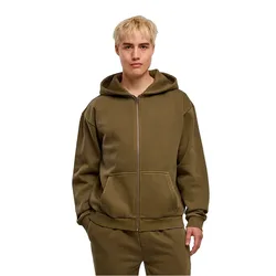 Felpa Con Zip Vintage Warm Khaki 5XL