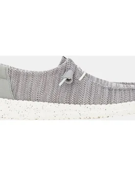 Zapatos de cordones de mujer en malla elástica - HeyDude - FashionsVida