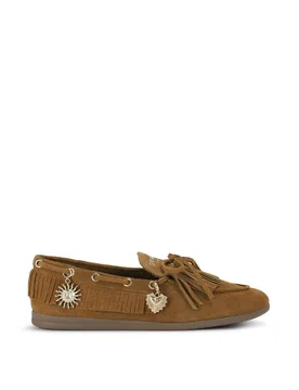 Women's 'Rascals Tan Suede' Suede Flats Size: 4 - Tan - Size: 4 - Steve madden - FashionsVida