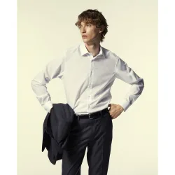 Sfera - Camisa slim popelín