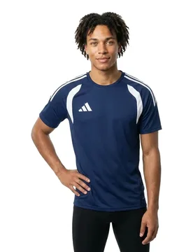 T-shirt à Manches Courtes Tiro 26 League Team Navy Blue 2 / White S - Adidas - FashionsVida