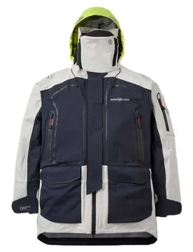 Ocean Pro Jacket Navy Black/Off White L Women - Henri Lloyd - FashionsVida