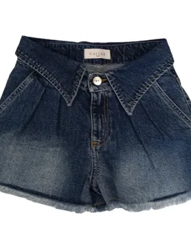 Shorts Denim Blue 2746SD00006 - Gaelle Paris - FashionsVida
