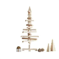 Weihnachtsdekorationen Arbre De Noël Modèle Brun En Bois Massif Einheitsgrösse