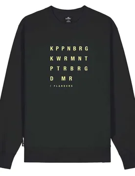 Felpa Premium Flanders Black - The Vandal - FashionsVida