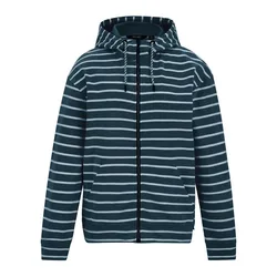 Felpa Con Zip Bayletta Navy / White Stripe 42