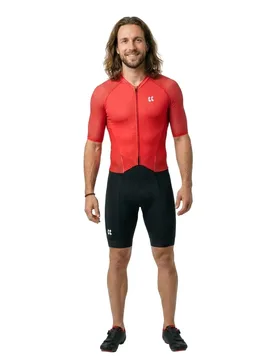 Tuta Da Gara A Maniche Corte Passion Z6 Summer Racing Red - KALAS - FashionsVida