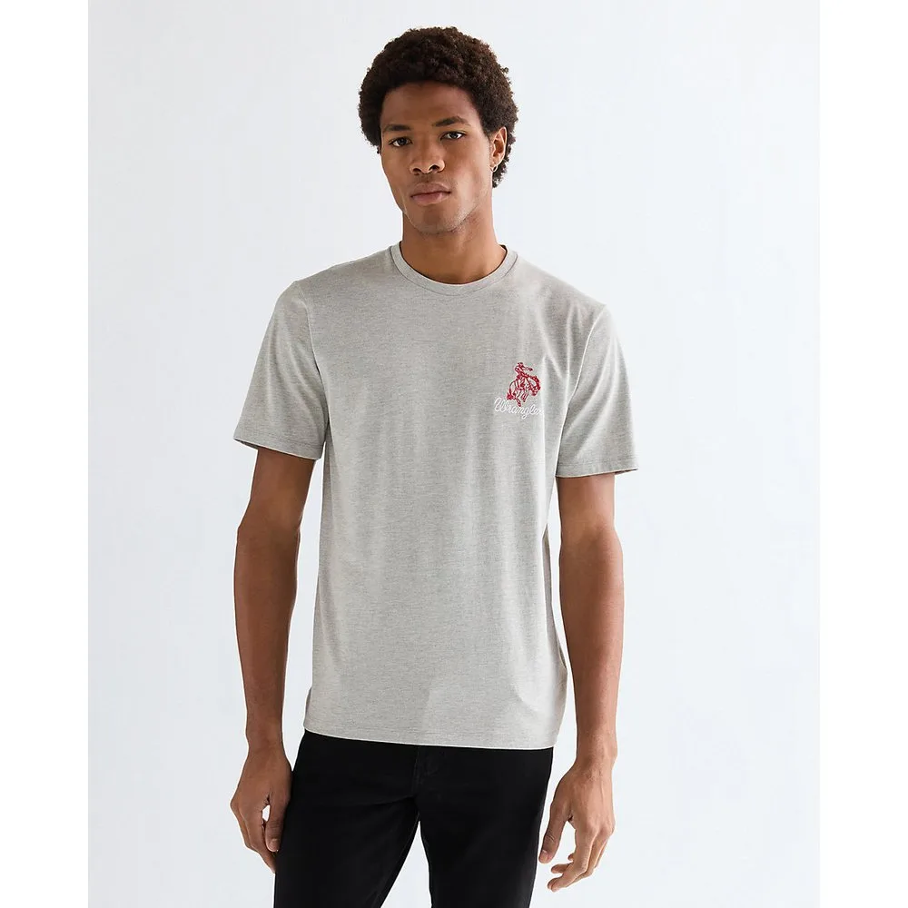 Camiseta de hombre de manga corta de corte regular - Wrangler - FashionsVida
