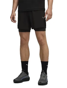 Pantaloni Corti Dreamrun Drycell 2in1 5´´ Black L - Puma - FashionsVida
