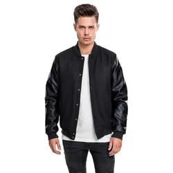 Veste Oldschool College Black / Black S