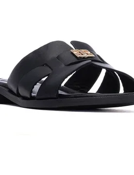 Sandalias planas de mujer de piel - Carmela - FashionsVida
