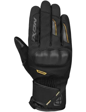 Guanti Moto Donna Invernali PRO RUSSEL 2 L Nero Oro taglia L - Ixon - FashionsVida