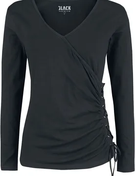 Langarmshirt - My Extraordinary Mind - S bis XXL - für Damen - Größe M - schwarz - Frauen - female - Black Premium by EMP - FashionsVida