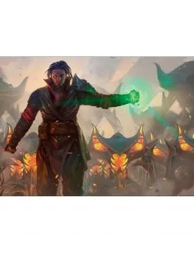 MTG Brothers War Playmat B - Mishra, Eminent One - Commander - Ultra PRO - FashionsVida