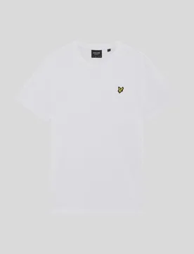 Men's Heavyweight Cotton T-Shirt White - Lyle & Scott - FashionsVida