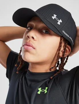 Cappellino UA ArmourVent Junior - Nero, nero nero Bambino taglia One Size - Under armour - FashionsVida