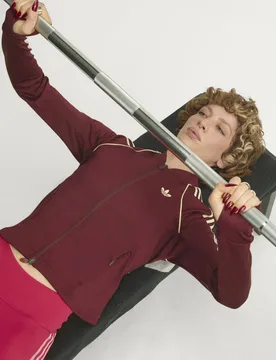 Maglia Originals Sport Superstar Midlayer L Maroon - Adidas - FashionsVida