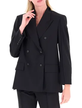 Blazer in lana NERO 40 - Erika Cavallini - FashionsVida
